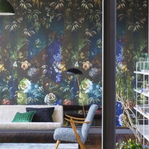 MURAL DESIGNERS MINAKARI COBALT 