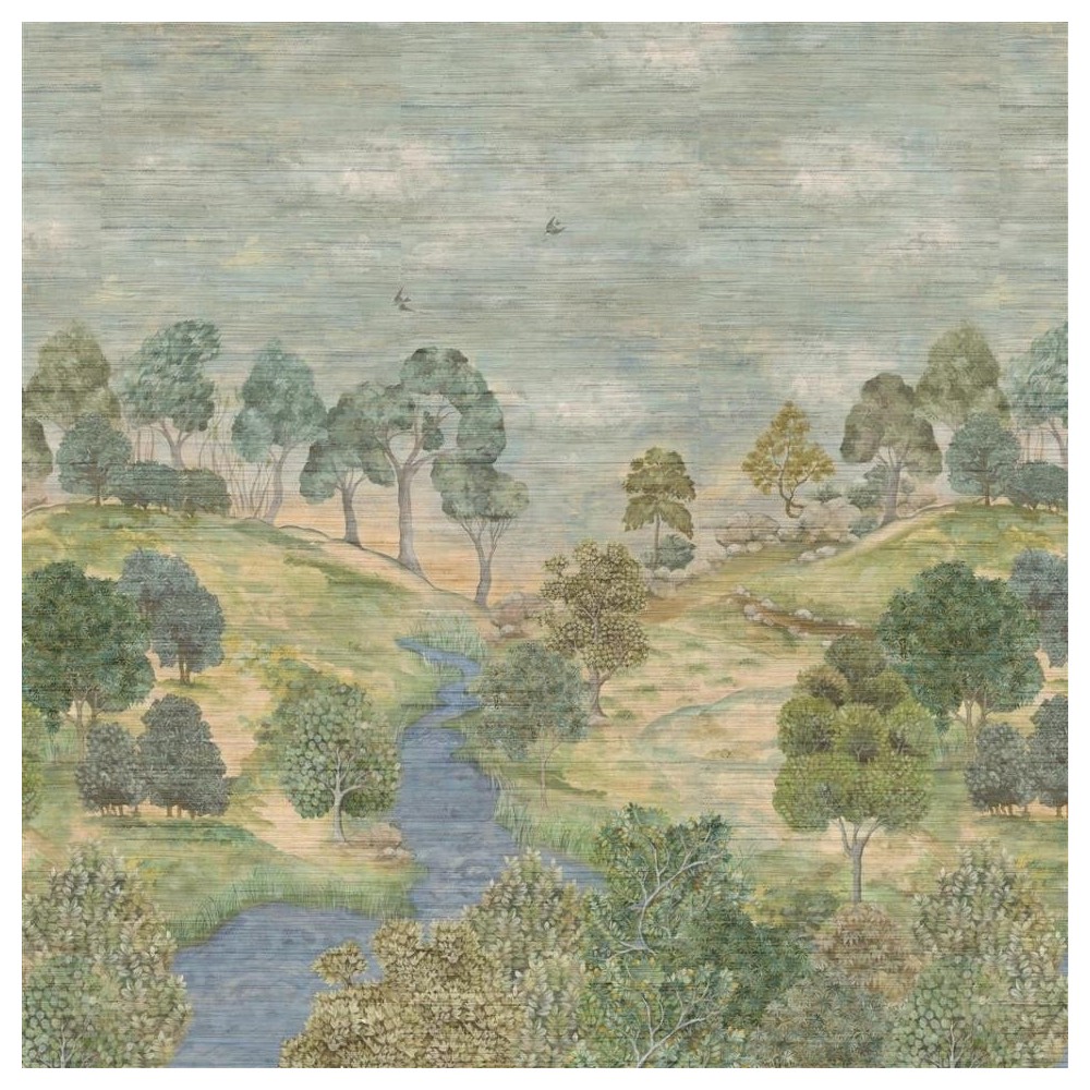 MURAL DESIGNERS SCENES&MURALS BANDIPUR GRASS SKY