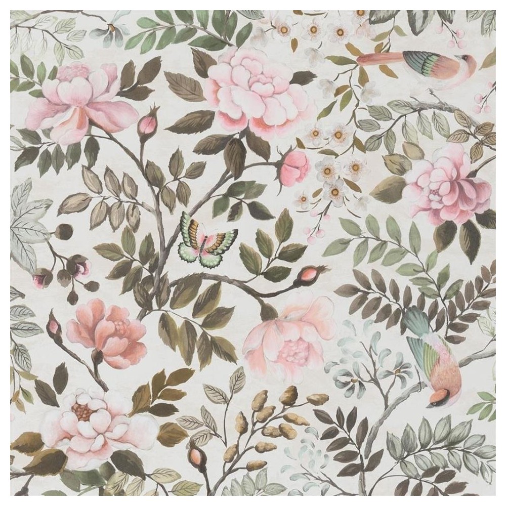 PAPEL PINTADO DESIGNERS GUILD PORCELAINE PEONY