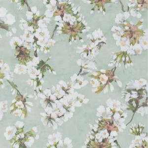 PAPEL PINTADO DESIGNERS PORCELAINE FLEUR ASSAM PLA