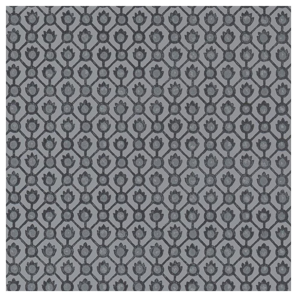 PAPEL PINTADO DESIGNERS PORCELAINE JAAL GRAPHITE 