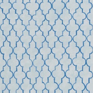 PAPEL PINTADO DESIGNERS PORCELAINE PERGOLA COBALT