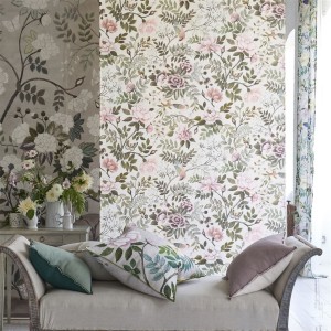 PAPEL PINTADO DESIGNERS GUILD PORCELAINE PEONY