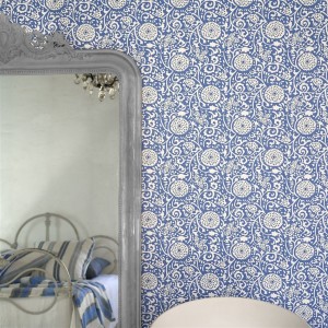 PAPEL PINTADO DESIGNERS PORCELAINE SHAQUI COBALT