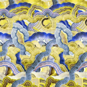 MURAL CHRISTIAN LACROIX UTOPIA MINERAL CREEK IRIS