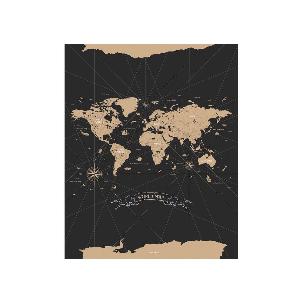 MURAL CASELIO YOUNG & FREE TRAVEL IS MY THERAPY L 