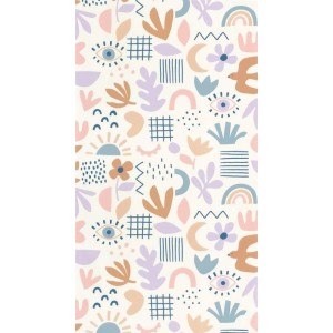 PAPEL PINTADO CASELIO YOUNG & FREE FEEL GOOD MALVA