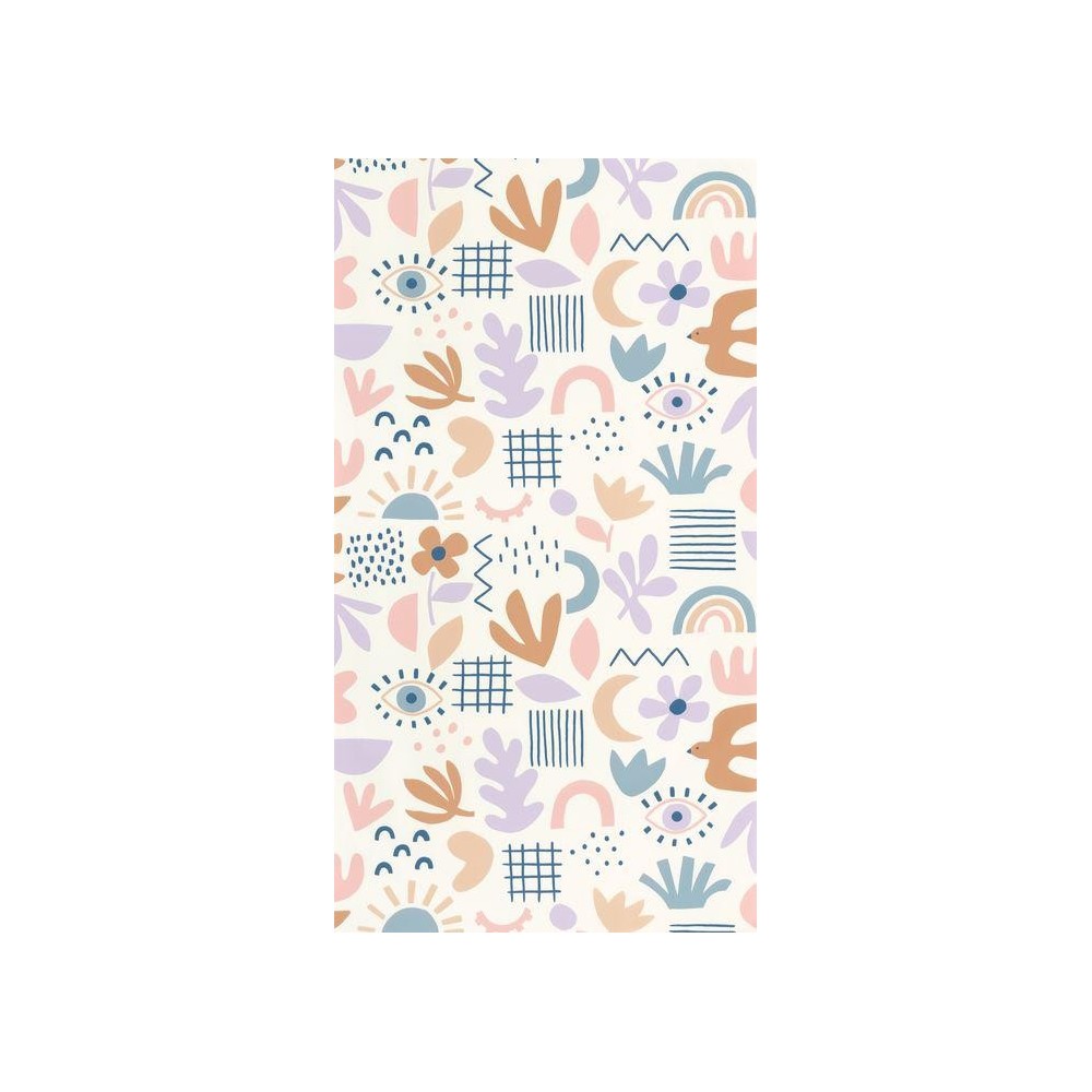 PAPEL PINTADO CASELIO YOUNG & FREE FEEL GOOD MALVA