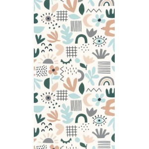 PAPEL PINTADO CASELIO YOUNG & FREE FEEL GOOD AZ/BL