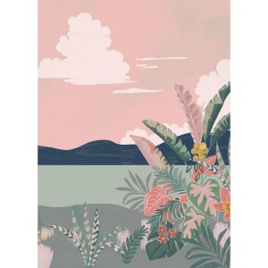 MURAL CASELIO YOUNG & FREE CALIFORNIA SUNRISE M