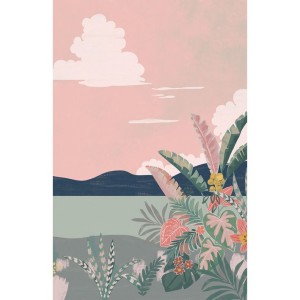 MURAL CASELIO YOUNG & FREE CALIFORNIA SUNRISE L