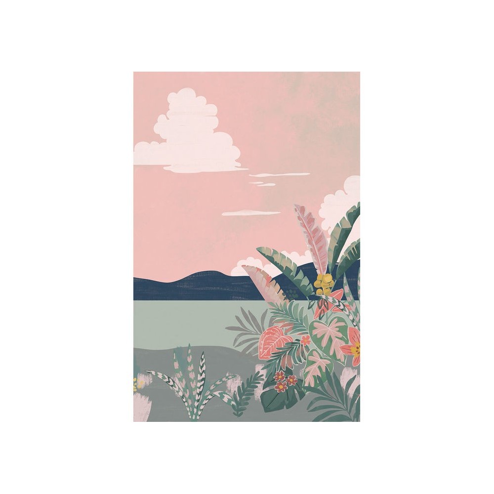 MURAL CASELIO YOUNG & FREE CALIFORNIA SUNRISE L