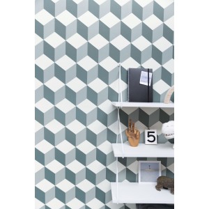 PAPEL PINTADO CASELIO YOUNG & FREE BE HAPPY AZ/B