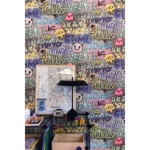 PAPEL PINTADO CASELIO YOUNG & FREE MAKE IT FUN MUL