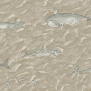 PAPEL PINTADO COLE & SON WHIMSICAL MELVILLE DORADO