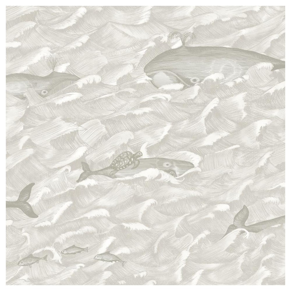 PAPEL PINTADO COLE & SON WHIMSICAL MELVILLE GR/BL