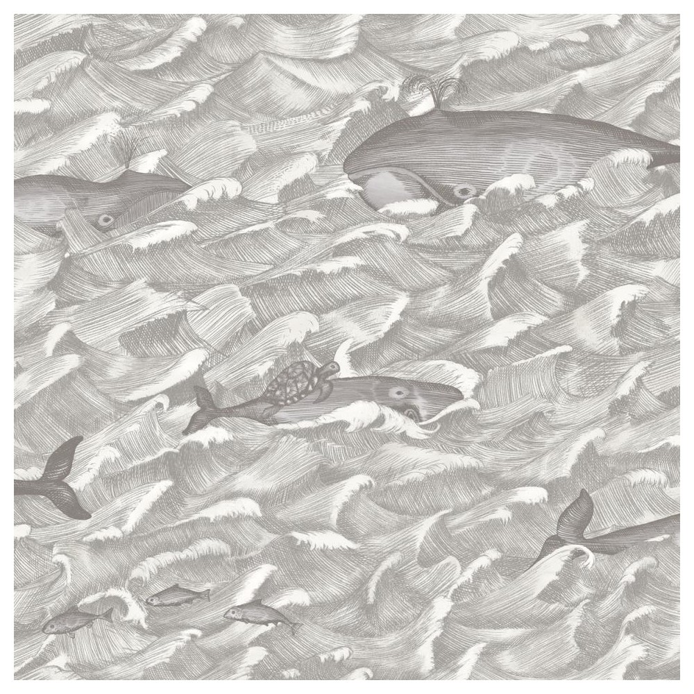 PAPEL PINTADO COLE & SON WHIMSICAL MELVILLE GRIS M