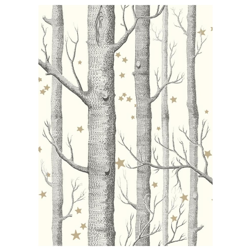 PAPEL PINTADO COLE & SON WHIMSICAL WOODS & STARS B