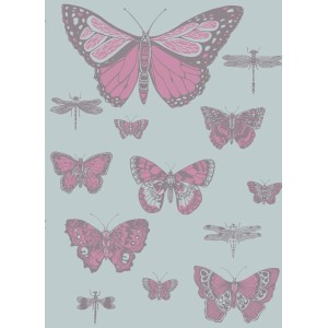 PAPEL PINTADO COLE & SON WHIMSICAL BUTTERFLIES CEL