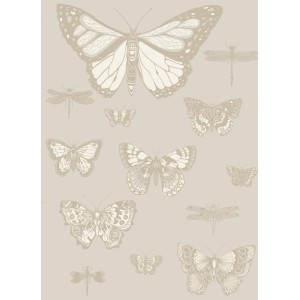 PAPEL PINTADO COLE & SON WHIMSICAL BUTTERFLIES GR