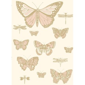 PAPEL PINTADO COLE & SON WHIMSICAL BUTTERFL VA/ROS