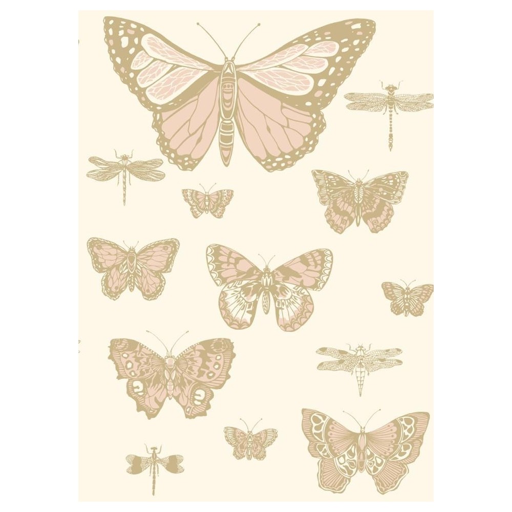 PAPEL PINTADO COLE & SON WHIMSICAL BUTTERFL VA/ROS