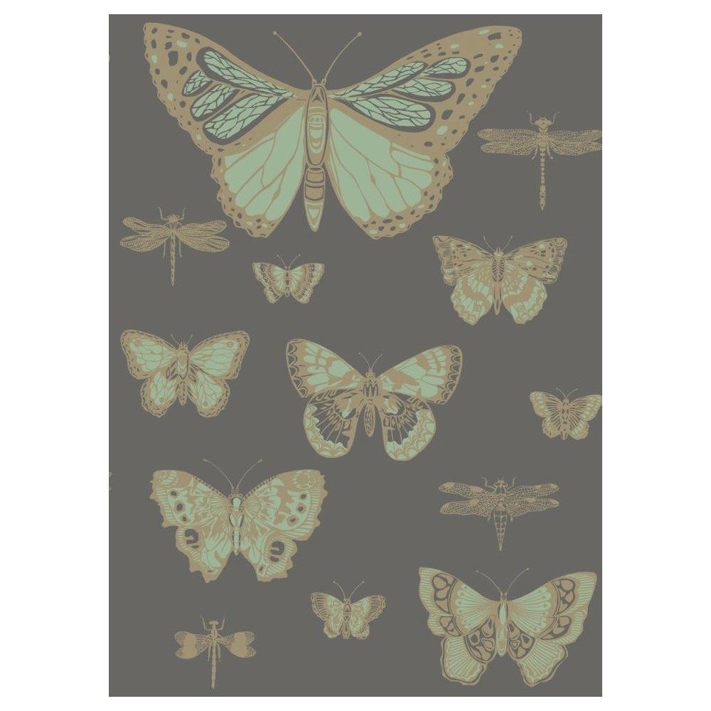 PAPEL PINTADO COLE & SON WHIMSICAL BUTTERFL NE/VER