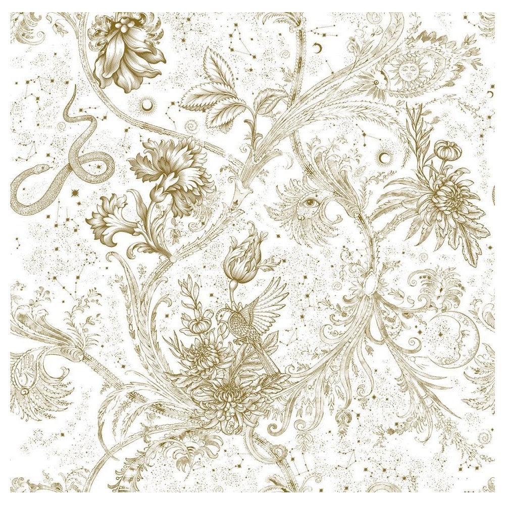 PAPEL PINTADO COORDONNE METAMORP NEO MITO V DORADO