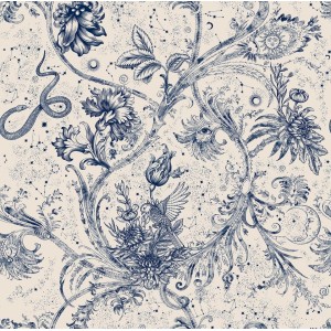 PAPEL PINTADO COORDONNE METAMORP NEO MITO V AZUL