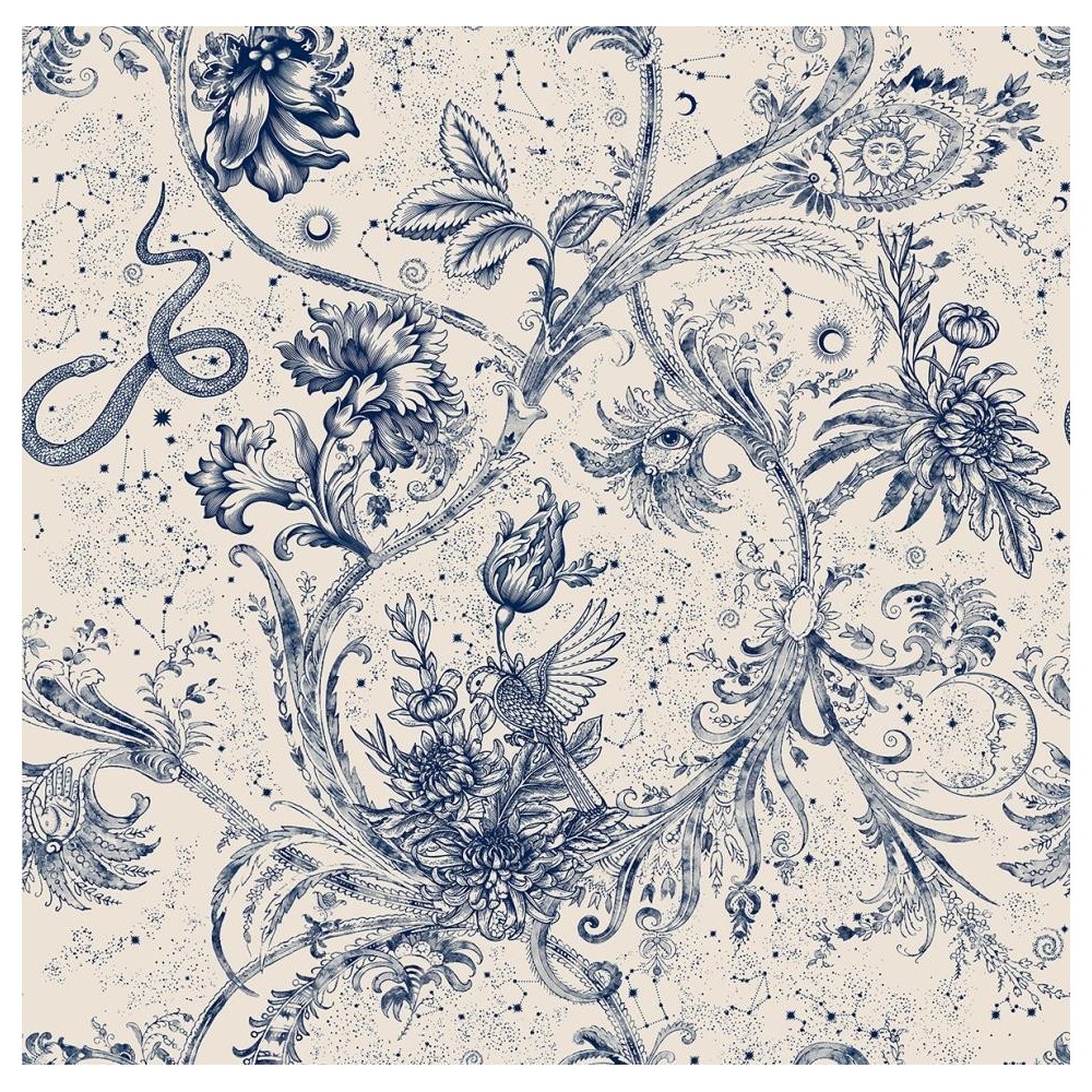 PAPEL PINTADO COORDONNE METAMORP NEO MITO V AZUL