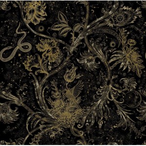 PAPEL PINTADO COORDONNE METAMORP NEO MITO N NEGRO