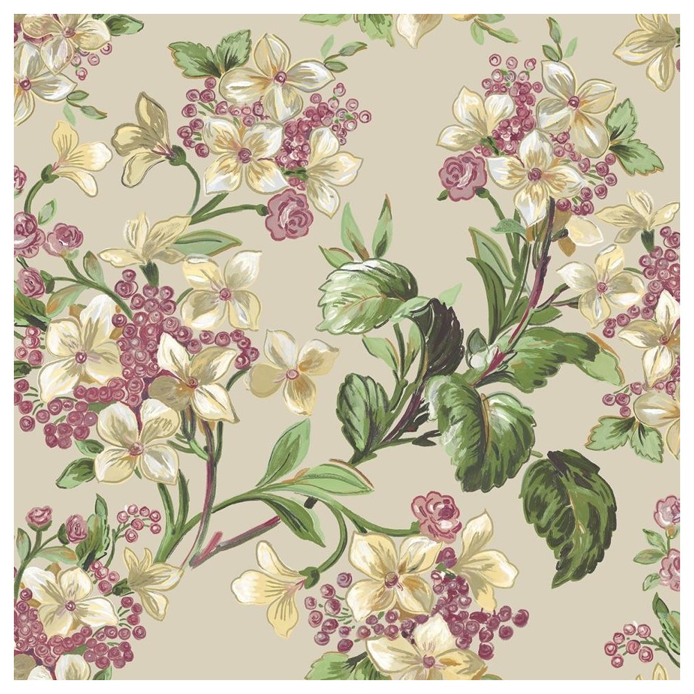 PAPEL PINTADO COORDONNE METAMORP FLOWERY V BEI/MUL