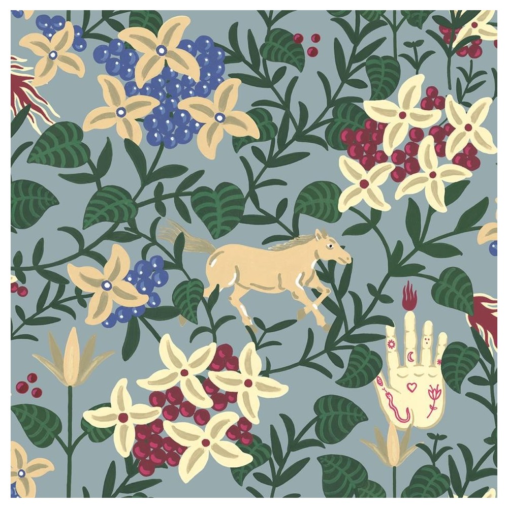 PAPEL PINTADO COORDONNE METAMORP NEOFLOW V AZU/MUL