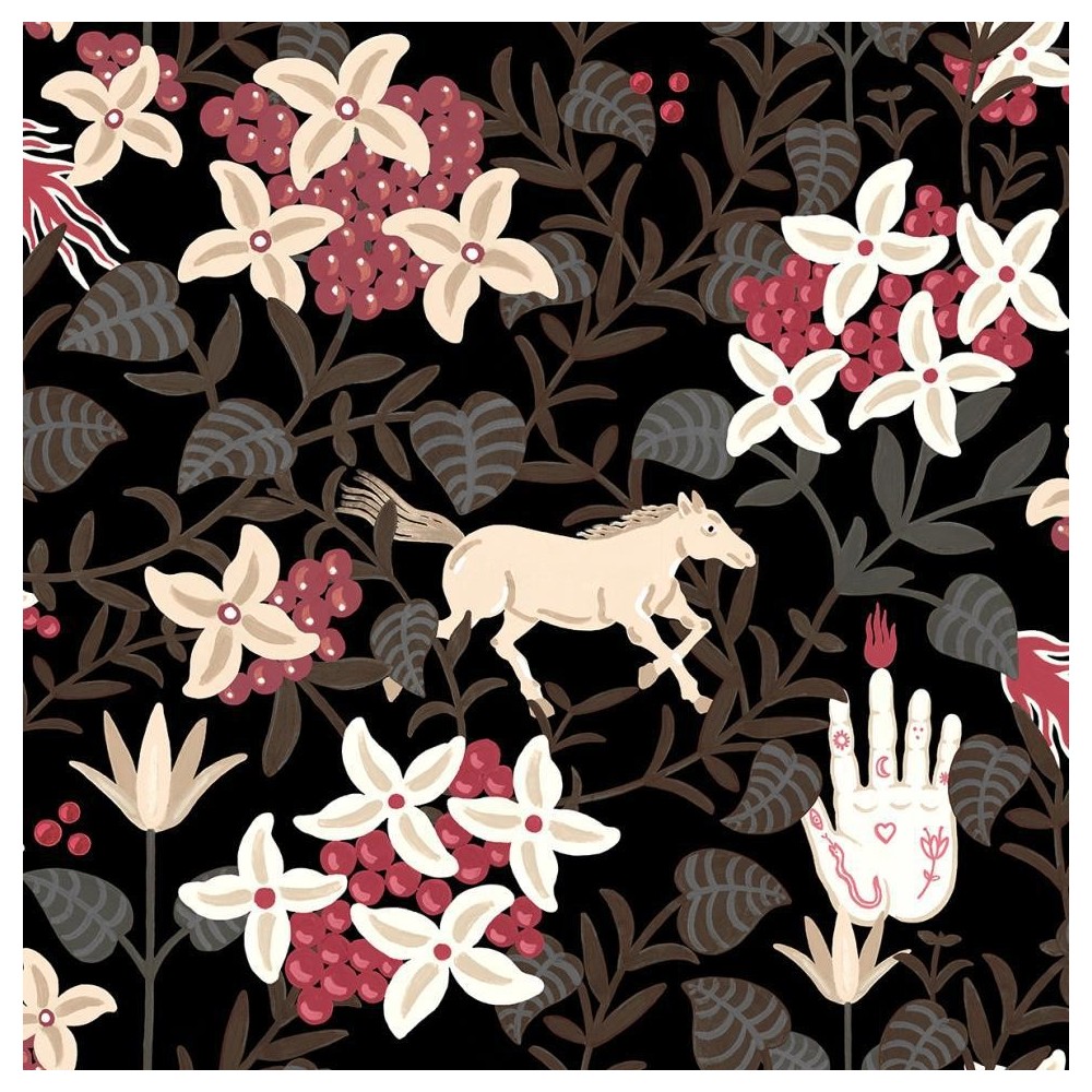 PAPEL PINTADO COORDONNE METAMORP NEOFLOW V NEG/MUL