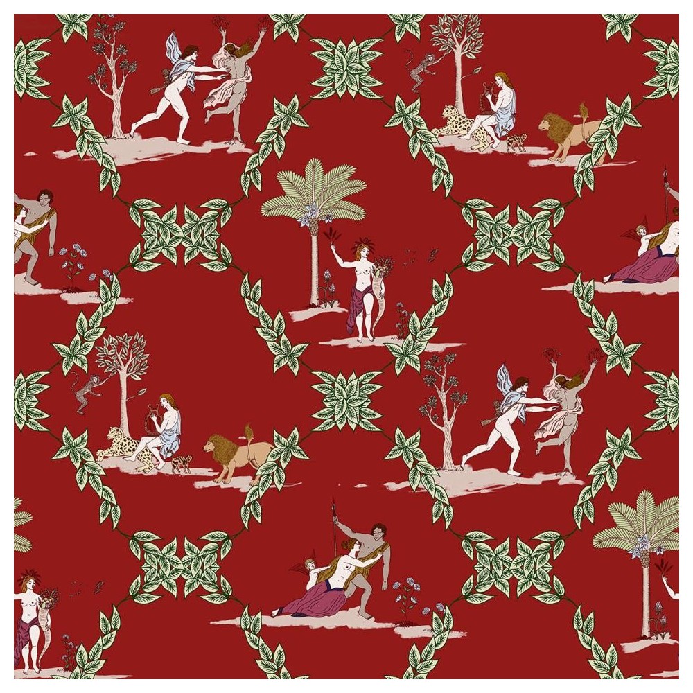 PAPEL PINTADO COORDONNE METAMORP BUCOLIC V RO/MULT