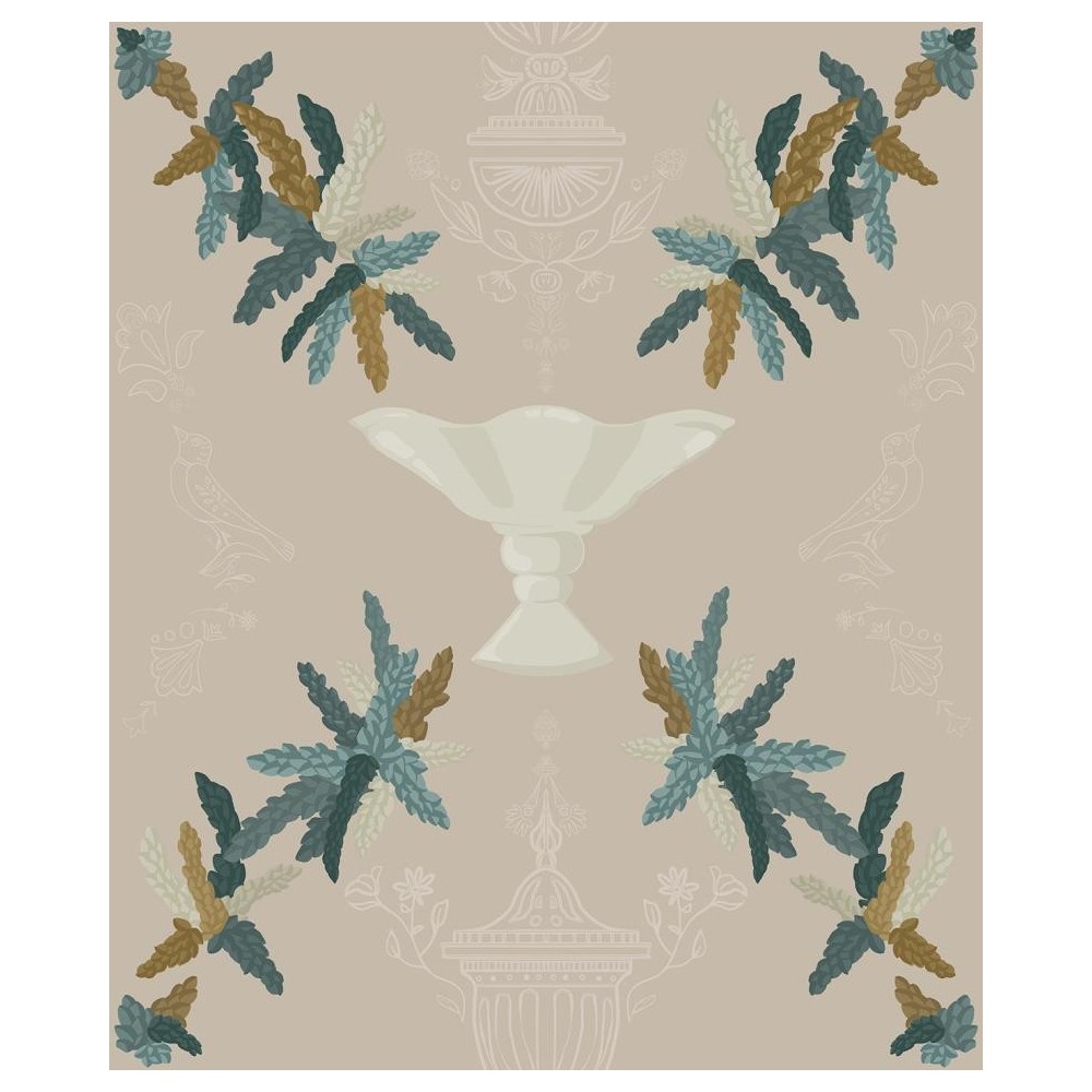 PAPEL PINTADO COORDONNE METAMORP ROCOCO N BEIGE