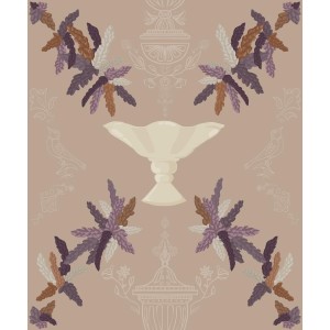 PAPEL PINTADO COORDONNE METAMORP ROCOCO N NUDE