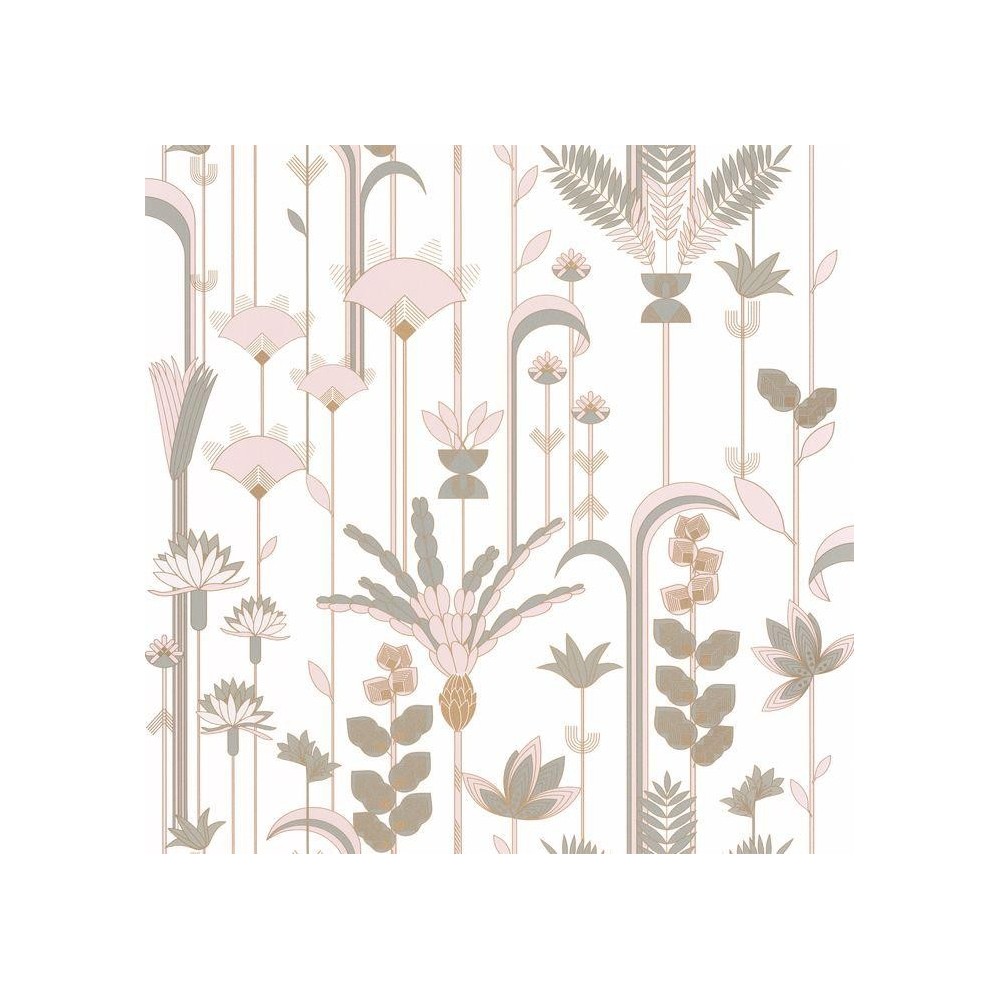 PAPEL PINTADO CASELIO LABYRINTH EPHEMERAL BL/VE/RO