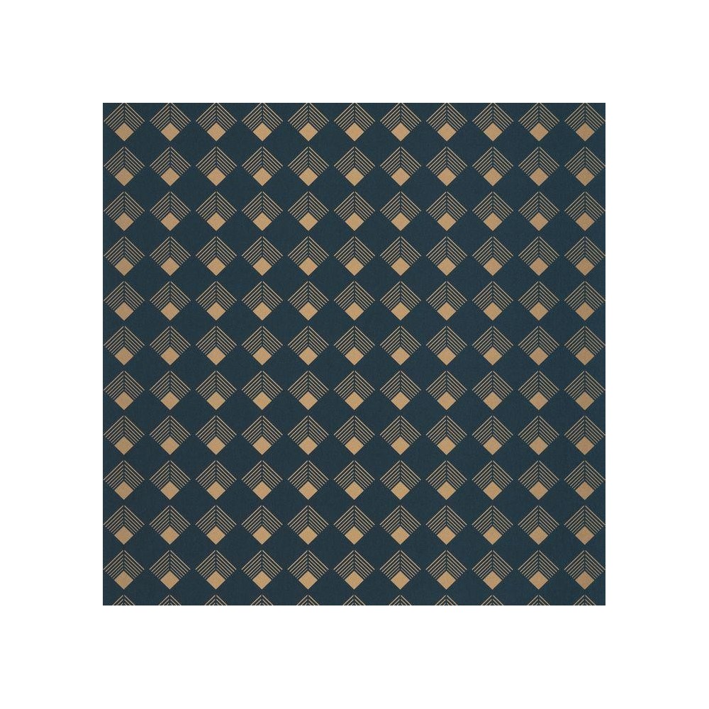 PAPEL PINTADO CASELIO LABYRINTH PATCH AZU/DOR