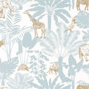 PAPEL PINTADO CASELIO OUR PLANET JUNGLE AZ/BL/OCR