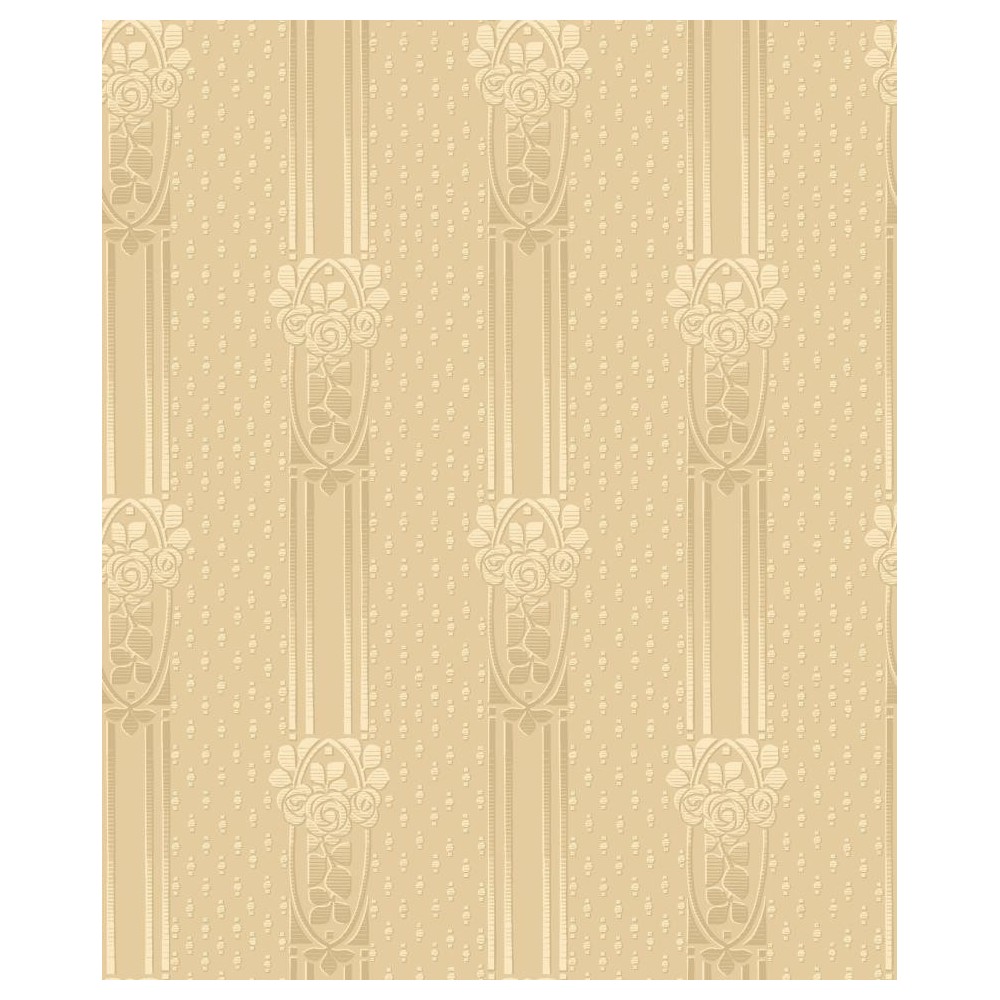 PAPEL PINTADO BORAS ANNO ELLEN OCRE