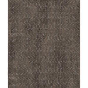 PAPEL PINTADO KHROMA PRISMA MESH MARRON/METAL