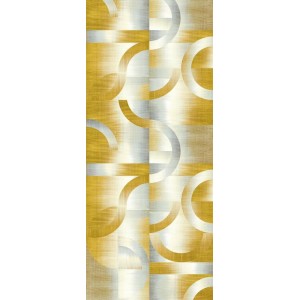 MURAL KHROMA PRISMA LEONARDO AMARILLO/METAL Nº1