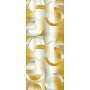 MURAL KHROMA PRISMA LEONARDO AMARILLO/METAL Nº2