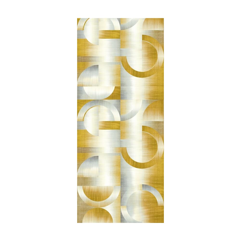 MURAL KHROMA PRISMA LEONARDO AMARILLO/METAL Nº2