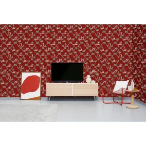 PAPEL PINTADO COORDONNE METAMORP BUCOLIC V RO/MULT