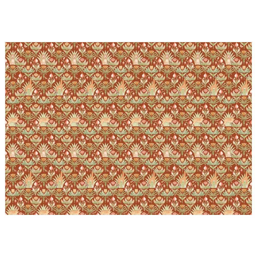 MURAL COORDONNE 40AN JAYDE FISH TEJA/VERDE/ROSA