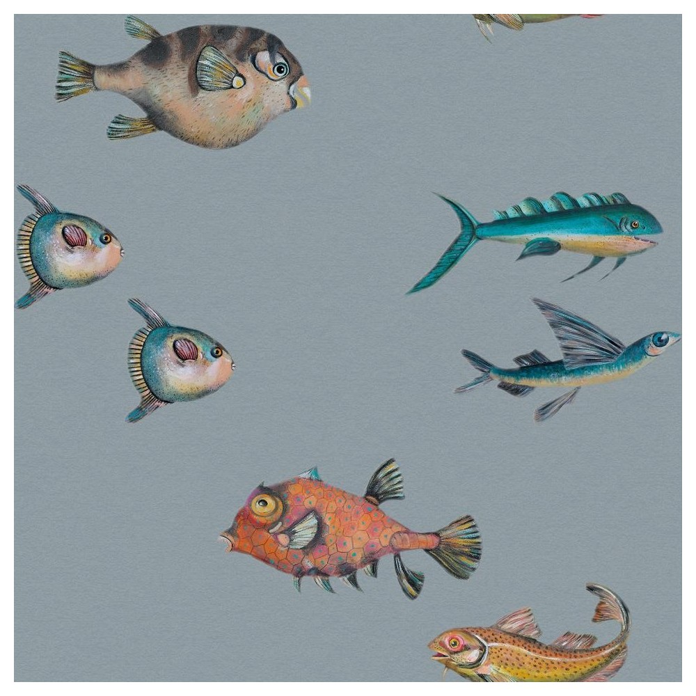 COORDONNE 40AN JOANA SANTAMANS GRIS/NARANJA/AZUL