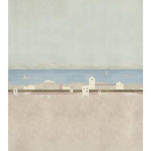 MURAL COORDONNE 40AN ELVIRA SOLANA VERDE/BEIGE/AZU