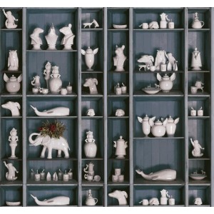 MURAL COORDONNE 40AN GUILLE GARCIA AZUL/GRIS/BLAN 